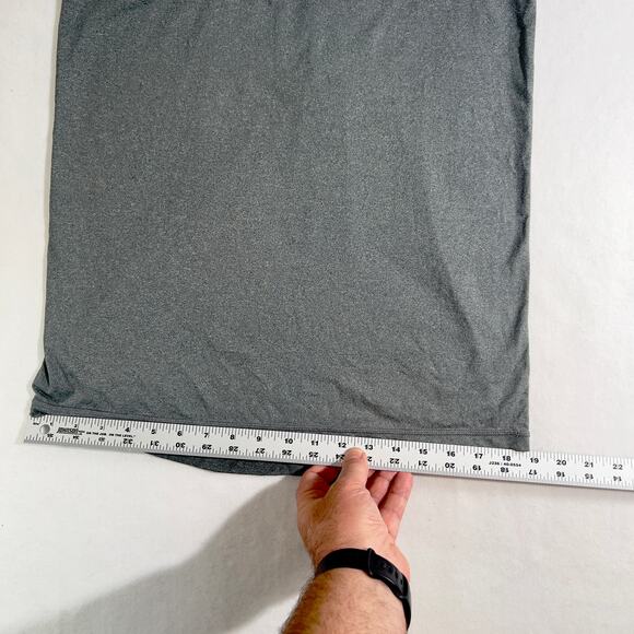 Xersion Performance Workout Top Woman's XS Slim Fit Grey Racer Back Straps Tank - Picture 7 of 11